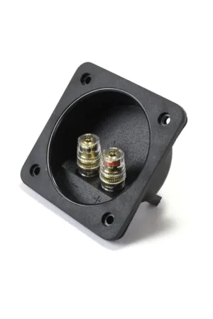 Bornier Encastré Isolé pour Enceintes Ø68mm | Tout nouveau