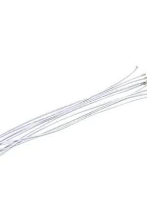 Petit prix - Câble XH 2.54mm Femelle vers Fil Nu Sans Boîtier 1 Pôle 20cm Blanc (x10)
