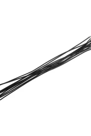 Câble XH 2.54mm Femelle vers Fil Nu Sans Boîtier 1 Pôle 20cm Noir (x10) - Nouveau en boutique