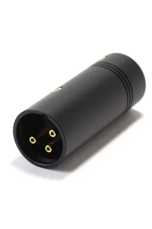ELECAUDIO CX-101 Connecteur XLR Mâle 3 Pôles Cuivre Tellurium Plaqué Or Ø8.5mm (Unité) | Très populaire