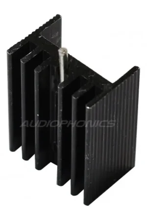 Commandez en ligne - Radiateur Dissipateur Thermique Anodisé pour TO-220 20x15x10mm Noir