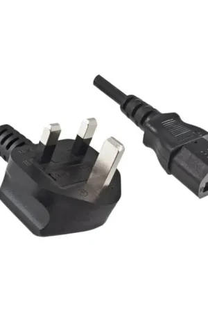 Câble Secteur UK Type G vers IEC C13 1.8m - Prix doux