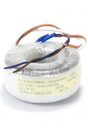 Réduction spéciale | Transformateur Torique 100VA 1x20V 5A