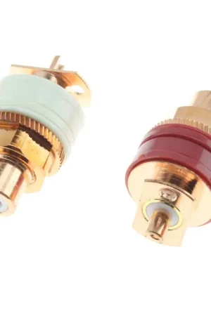 VIBORG RC-101 Embases RCA Cuivre Pur (La Paire) - Meilleure vente