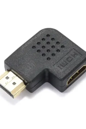 Adaptateur HDMI coudé 90° plat - Mâle Femelle | Nouveau chez nous
