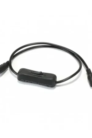 Câble d'Alimentation Jack DC mâle / femelle 5.5 / 2.1mm avec Interrupteur 18AWG 50cm - Bien noté