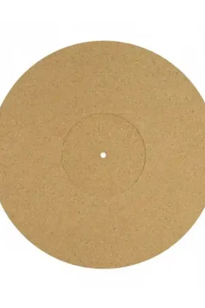 Qualité supérieure - DYNAVOX PM3 Couvre-Plateau Liège pour Platine Vinyle Ø 30cm