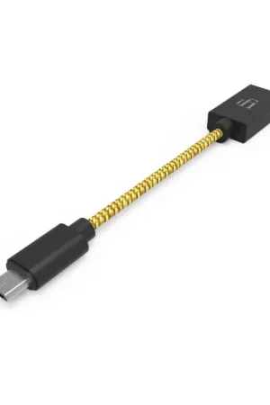 Prix en baisse - iFi Audio Câble OTG USB-A Femelle vers Micro USB Mâle 12cm