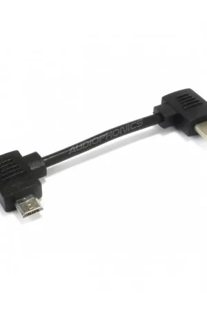Plus que quelques articles - XDUOO XC-10 Câble Adaptateur USB-C Mâle Coudé vers Micro USB Mâle Coudé 5cm