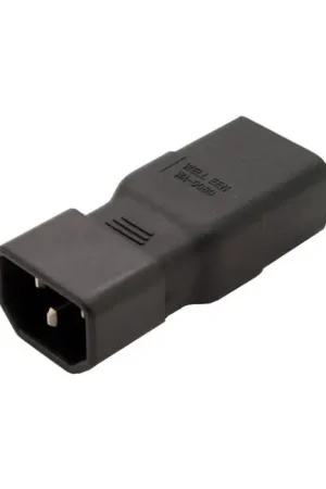 Adaptateur secteur IEC C14 3 pôles vers C19 - Premium