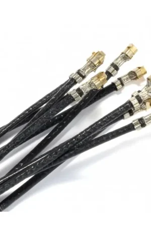 Câble XH 2.54mm Femelle Plaqué Or vers Fil Nu Sans Boîtier PTFE 30cm Noir (x10) - Plus que quelques pièces