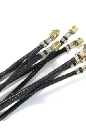 Câble XH 2.54mm Femelle / Femelle Plaqué Or Sans Boîtier PTFE 30cm Noir (x10) - Bientôt épuisé