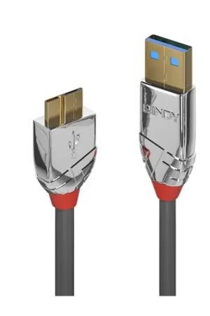 LINDY CROMO Câble USB-A 3.0 Mâle vers Micro USB Mâle Cuivre Plaqué Or 0.5m - Meilleure vente