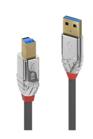 LINDY CROMO Câble USB-A 3.0 Mâle USB-B 3.0 Mâle Cuivre Plaqué Or 0.5m - Ajoutez au panier