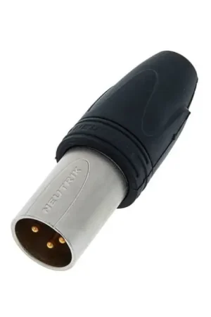Achetez dès maintenant | NEUTRIK NC3MXX-HD-D Connecteur XLR Mâle 3 Pôles Plaqué Or Ø 8mm (Unité)