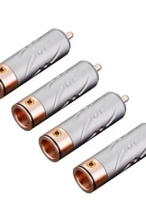 Coup de cœur | VIBORG VR109 Connecteur RCA Cuivre Pur PTFE Ø9.5mm (Set x4)