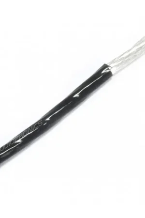 Expédition express | Fil de Câblage Cuivre / Argent 4mm² Gaine PTFE Ø3.6mm Noir