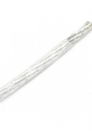 Fil de Câblage Cuivre / Argent 4mm² Gaine PTFE Ø3.6mm Transparent | Commandez dès maintenant