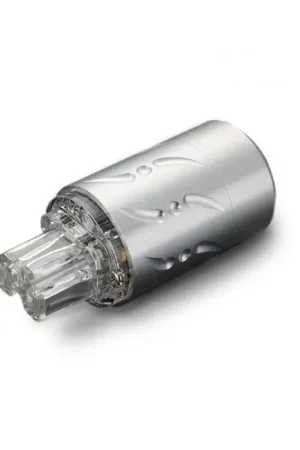 Prix promo - VIBORG VF512R Connecteur IEC C13 Cuivre Pur Plaqué Argent / Rhodium Ø18mm