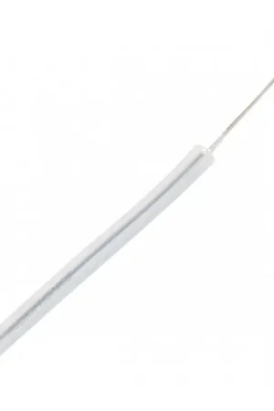 Fil de Câblage Cuivre OFC Haute Pureté Plaquage Argent Gaine PTFE 0.5mm² Ø3mm Transparent - Prix choc