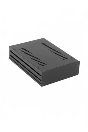 HIFI 2000 GALAXY GX147 Boîtier Aluminium 124x170x40mm Façade Avant 3mm Noir | Remise