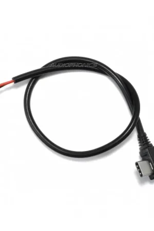 Plébiscité par les clients - Câble d'Alimentation USB-C Mâle Coudé 90° vers Fils Nus 22AWG 25cm