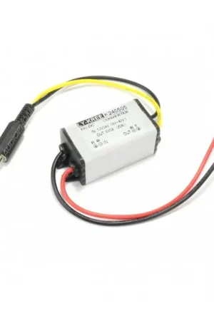 Adaptateur Convertisseur de Tension 12-24VDC vers 5VDC 5A 25W Jack DC 5.5 / 2.1mm - Plus que quelques unités