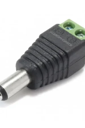 Achat sécurisé - Adaptateur Jack DC 5.5 / 2.1mm Mâle vers Borniers à Vis