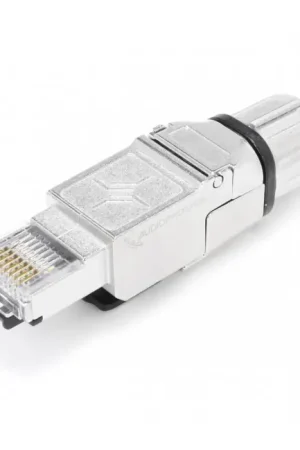 Stock presque épuisé | TELEGARTNER MFP8 CAT.8.1 T568B Connecteur RJ45 Ethernet Cat 8.1 High-End Métal