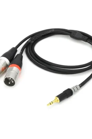 Offre | SOMMERCABLE HBA-3SM2 Câble 2x XLR 3 Pôles Mâles vers Jack 3.5mm Mâle 1.5m