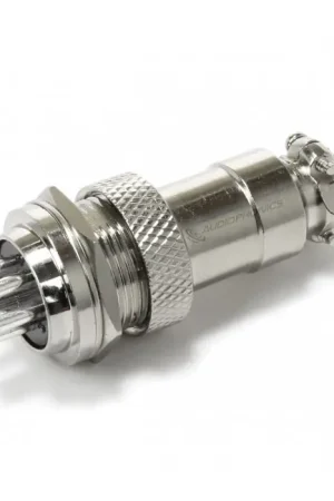 Connecteur Aviation GX16 5 Pôles Mâle / Femelle Verrouillable Plaqué Argent 300V 5A Ø5mm | Achetez dès aujourd'hui