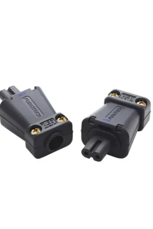 FURUTECH FI-8N NCF Connecteur IEC C7 Cuivre Béryllium Plaqué Rhodium NCF Traitement Alpha Ø13mm - Top des ventes