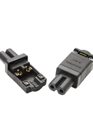 FURUTECH FI-8.1(G) Connecteur IEC C7 Plaqué Or Traitement Alpha Ø10.5mm - Direct usine