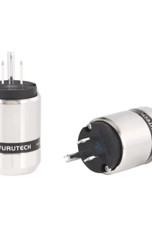 FURUTECH FI-48M NCF (AG) Connecteur Secteur US Type B NEMA 5-15 Cuivre Plaqué Argent Traitement Alpha NCF Ø20mm | Envoi rapide