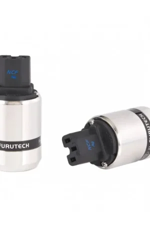 FURUTECH FI-48 NCF (AG) Connecteur IEC C15 Cuivre Plaqué Argent Traitement Alpha NCF Ø20mm - Qualité supérieure