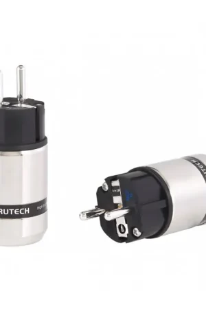 Prix imbattable | FURUTECH FI-E48 NCF (AG) Connecteur Secteur Schuko Type E/F Cuivre Plaqué Argent Traitement Alpha NCF Ø20mm