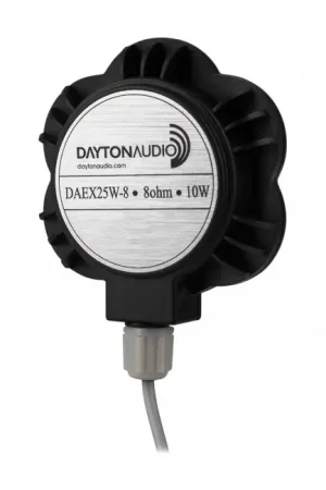DAYTON AUDIO DAEX25W-8 Haut-Parleur Vibreur Exciter Large Bande Waterproof 10W 8 Ohm Ø25mm | Achetez dès aujourd'hui
