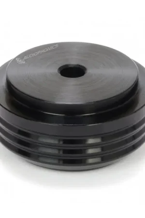 Disponible - Pied Aluminium Anodisé Ø30x14mm Noir (Unité)