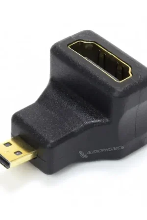 Adaptateur Micro HDMI Mâle vers HDMI Femelle Coudé 90° | Incontournable