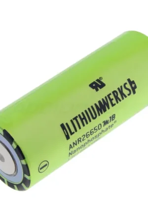 Jusqu'à épuisement des stocks - LITHIUMWERKS Accumulateur LifePO4 26650 3.3V 2500mAh Rechargeable (Unité)