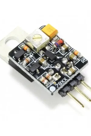 Fin de série - Régulateur de Tension Discret Ajustable LM7812 +12V / +25V