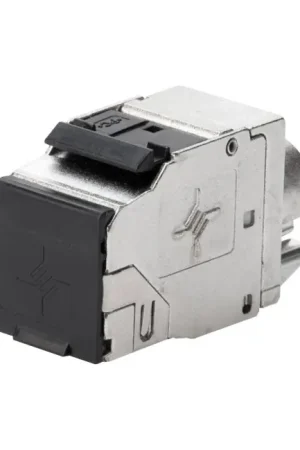 Liquidation - TELEGARTNER AMJ CAT.8.1 Connecteur RJ45 Ethernet Femelle Cat 8.1 High End Métal