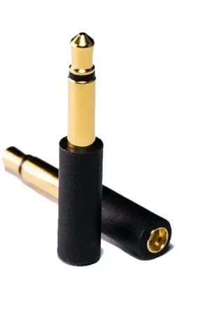 OEAUDIO Adaptateur pour IEM MMCX Femelle vers Jack 3.5mm Mâle CuOFP Plaqué Or (La paire) | Soldes