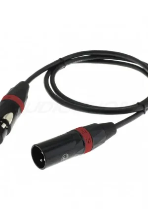 Câble de Modulation XLR Femelle - XLR Mâle 1m CANARE L-2E5AT Rouge | Plus que quelques jours