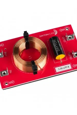 DAYTON AUDIO 3.5K-LPF-8 Filtre Passe-Bas pour Haut-Parleurs 3500Hz 12dB/Octave 8 Ohm | Profitez-en