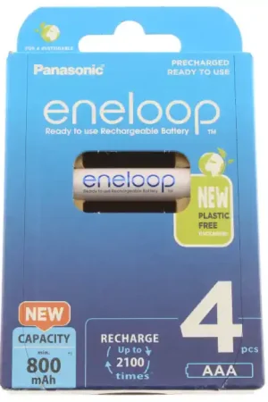 Plus que quelques articles - PANASONIC ENELOOP NiMh AAA Accumulateurs 1.2V 800mAh (Set x4)