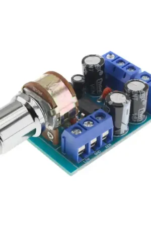 Module amplificateur Stéréo TDA2822M avec contrôle de volume 2x1W | Prix exceptionnel