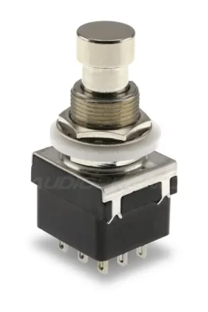 Ajoutez au panier - Interrupteur Aluminium Type Pédale d'instrument 3NO3NC 9V Ø12mm