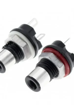 Prix malin - KLEI CLASSIC HARMONY Embases RCA Cuivre Plaqué Argent (La paire)
