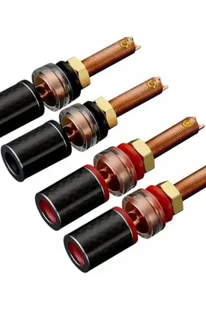 VIBORG BP-614 Borniers Cuivre Pur Ø4.5mm (Set x4) - Dépêchez-vous